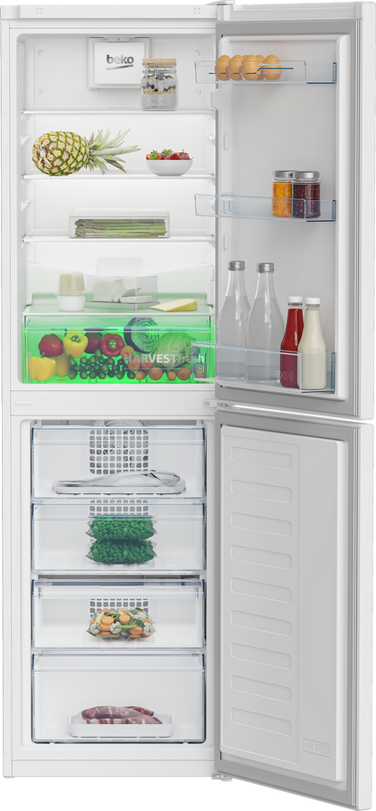 Beko CNG4582VW 54cm HarvestFresh Frost Free Fridge Freezer - White