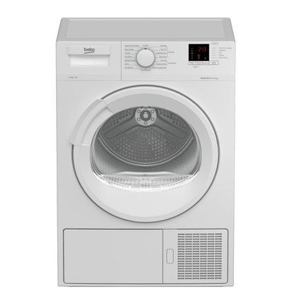 Beko DTLP81141W 8kg Heat Pump Tumble Dryer - White - A+ Energy Rated