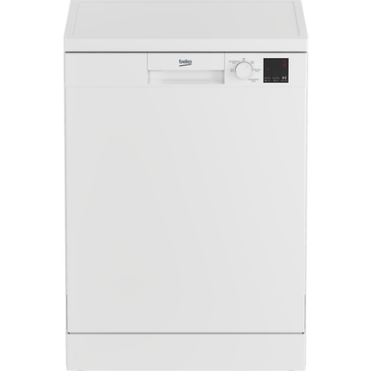 Beko DVN05C20W Full Size Dishwasher - White - A++ Energy Rated