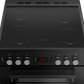 Beko EDC634K 60cm Double Oven Electric Cooker with Ceramic Hob - Black