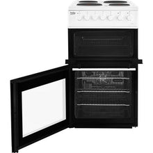 Load image into Gallery viewer, Beko EDP503W 50cm Electric Double Oven with grill Cooker - White - A Energy Rated
