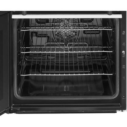 Beko EDVC503W 50cm Double Oven Electric Cooker - White