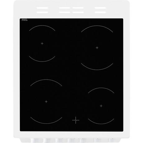 Beko EDVC503W 50cm Double Oven Electric Cooker - White
