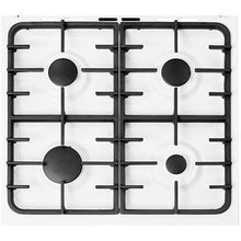 Load image into Gallery viewer, Beko ESG50W White Single Oven/Grill 4 Burner Hob Gas Cooker
