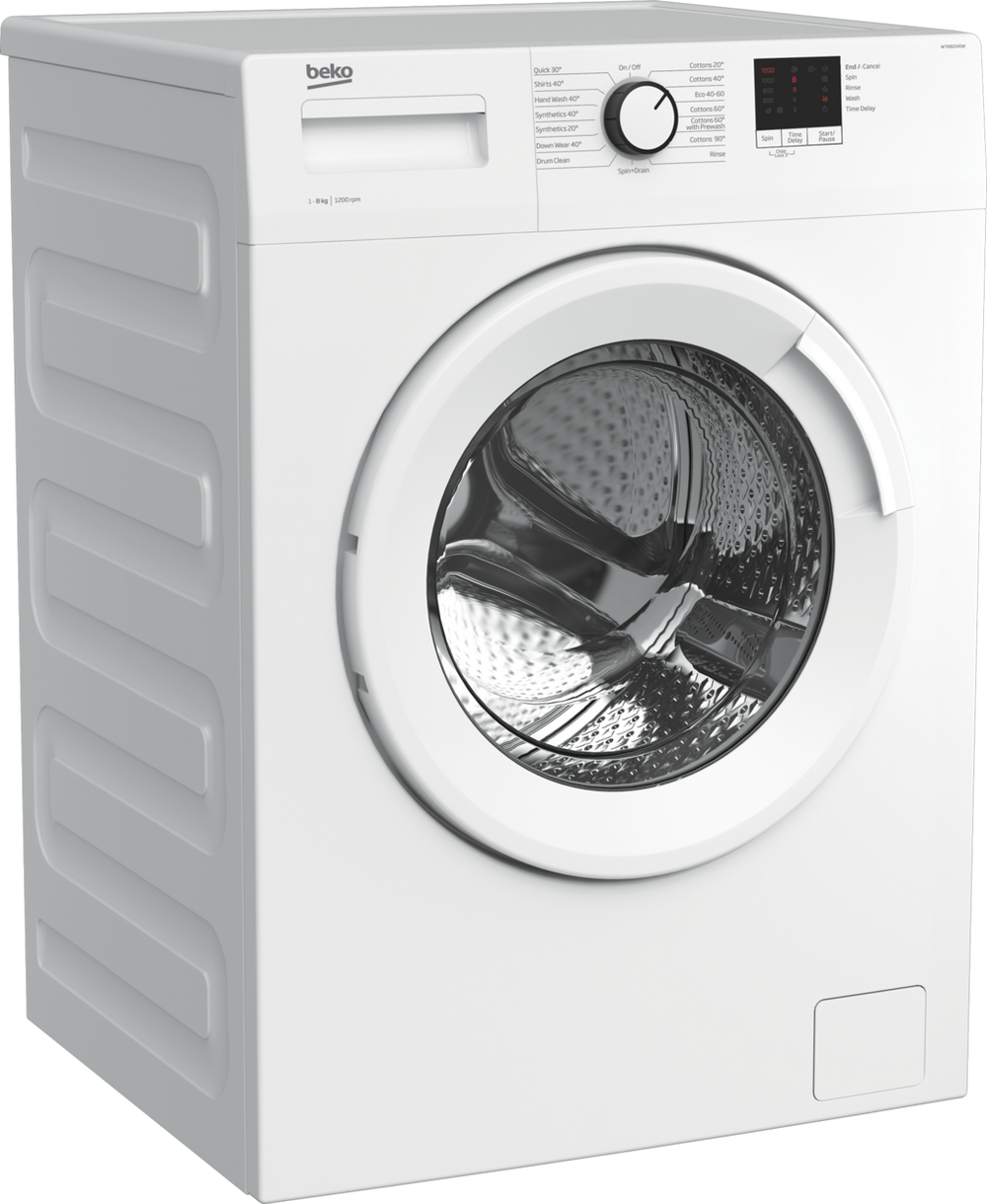 Beko WTK82041W 8kg 1200 Spin Washing Machine  White - A+++ Energy Rated