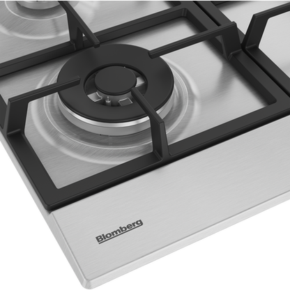 Blomberg GEN73415E  Gas 4 Zone S/Steel Hob.  Free 5 Year Guarantee