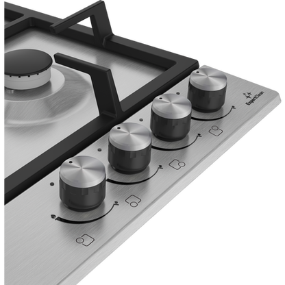 Blomberg GEN73415E  Gas 4 Zone S/Steel Hob.  Free 5 Year Guarantee