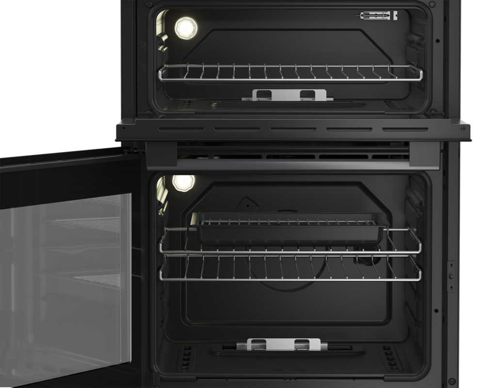 Blomberg GGN65N Black Gas Double Oven Cooker. 3 Year Guarantee