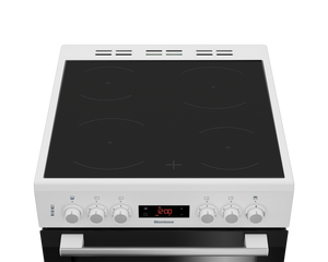 Blomberg HKN65W 60cm Double Oven Electric Cooker with Ceramic Hob - White