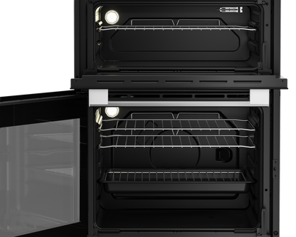 Blomberg HKN65W 60cm Double Oven Electric Cooker with Ceramic Hob - White