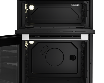 Blomberg HKN65W 60cm Double Oven Electric Cooker with Ceramic Hob - White