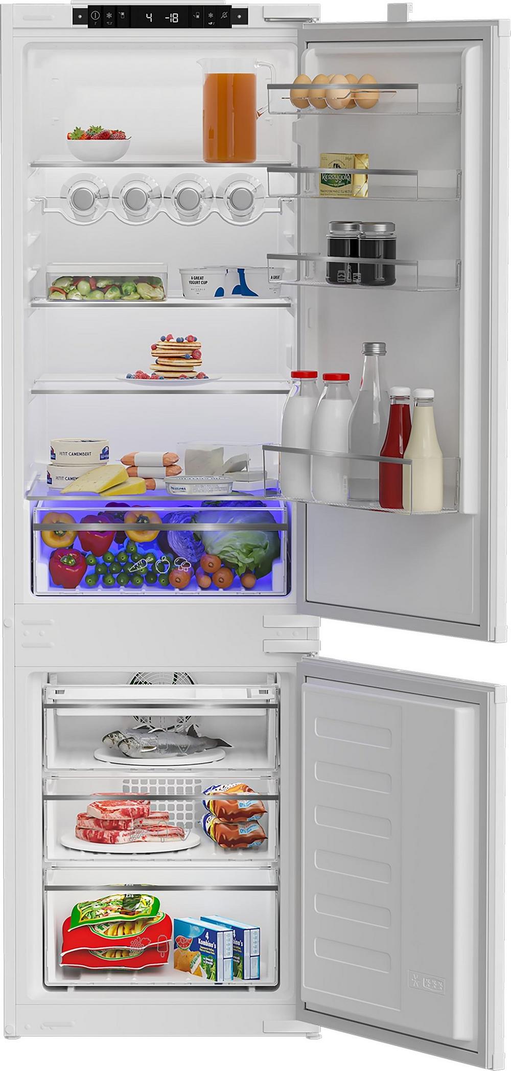 Blomberg KNE4554EVI 54cm Integrated 70:30 Frost Free Fridge Freezer