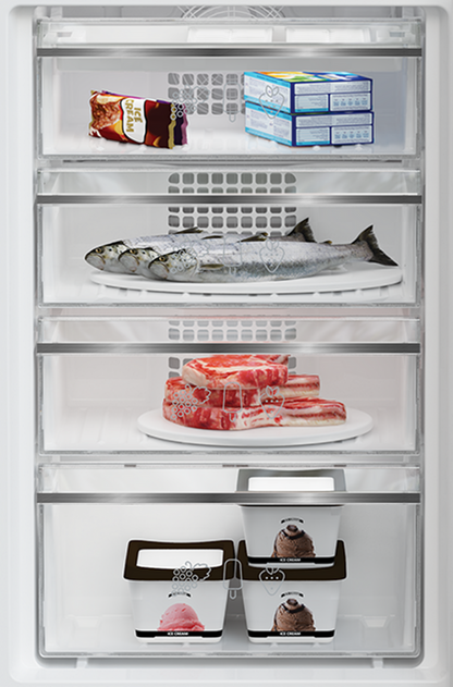 Blomberg KNE4564EVI 54cm Integrated 50:50 Frost Free Fridge Freezer