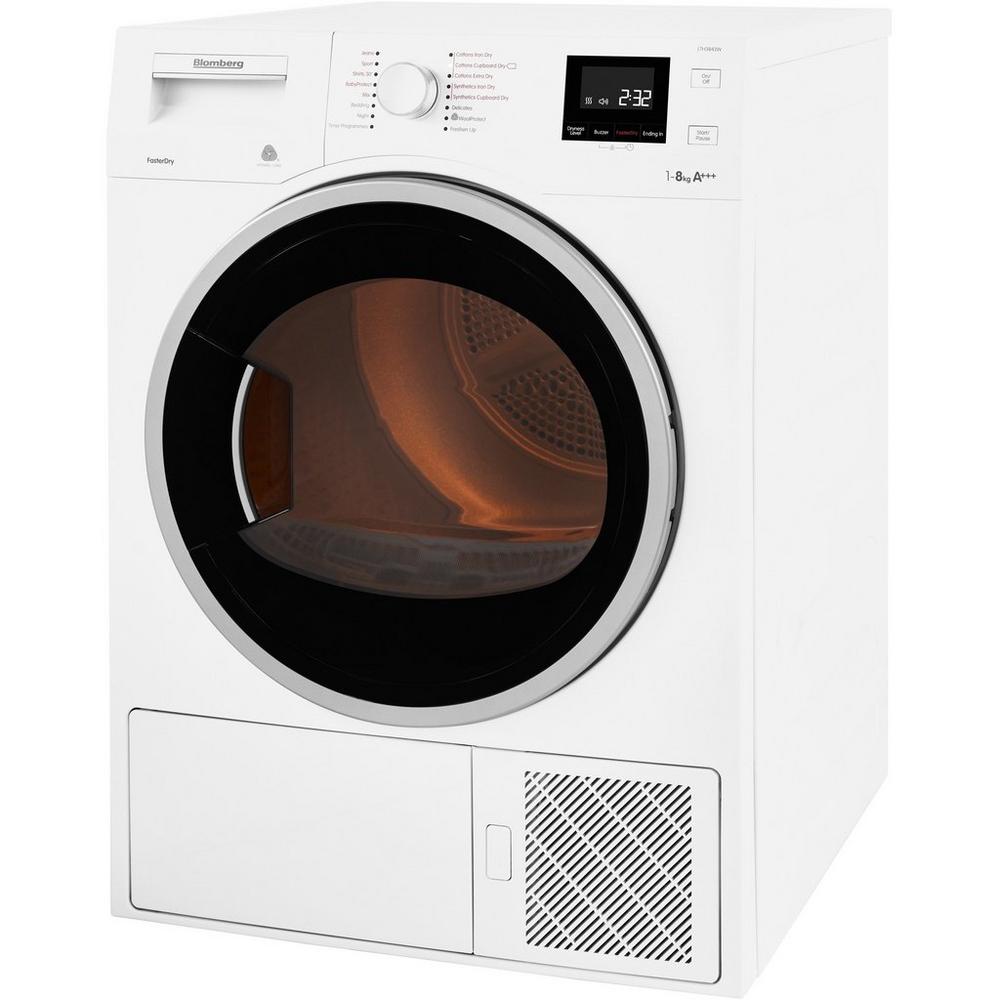 Blomberg LTH3840W 8Kg "A++" Energy Heat Pump Dryer. 3 Year Guarantee