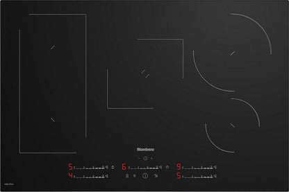 Blomberg MIX55487N 78cm Induction Hob - Ceramic Black