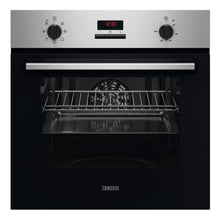 Load image into Gallery viewer, Zanussi ZOHXC2X2 60cm Built In Electric Single Oven - Anti-Fingerprint stainless steel
