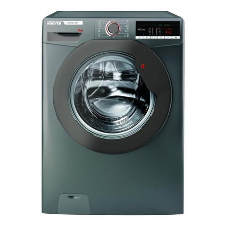Hoover H3W58TGGE 8kg 1500 Spin Washing Machine - Graphite - A+++ Energy Rated