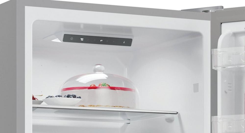 Hoover HVT3CLECKIHS-1 55cm 50/50 Low Frost Fridge Freezer - Silver