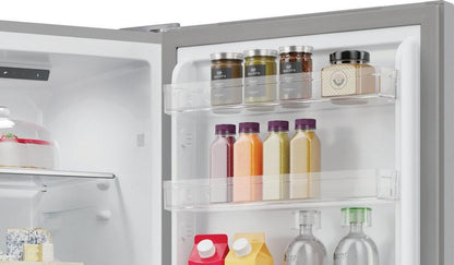 Hoover HVT3CLECKIHS-1 55cm 50/50 Low Frost Fridge Freezer - Silver