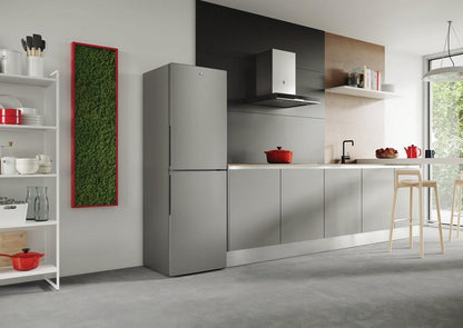 Hoover HVT3CLECKIHS-1 55cm 50/50 Low Frost Fridge Freezer - Silver