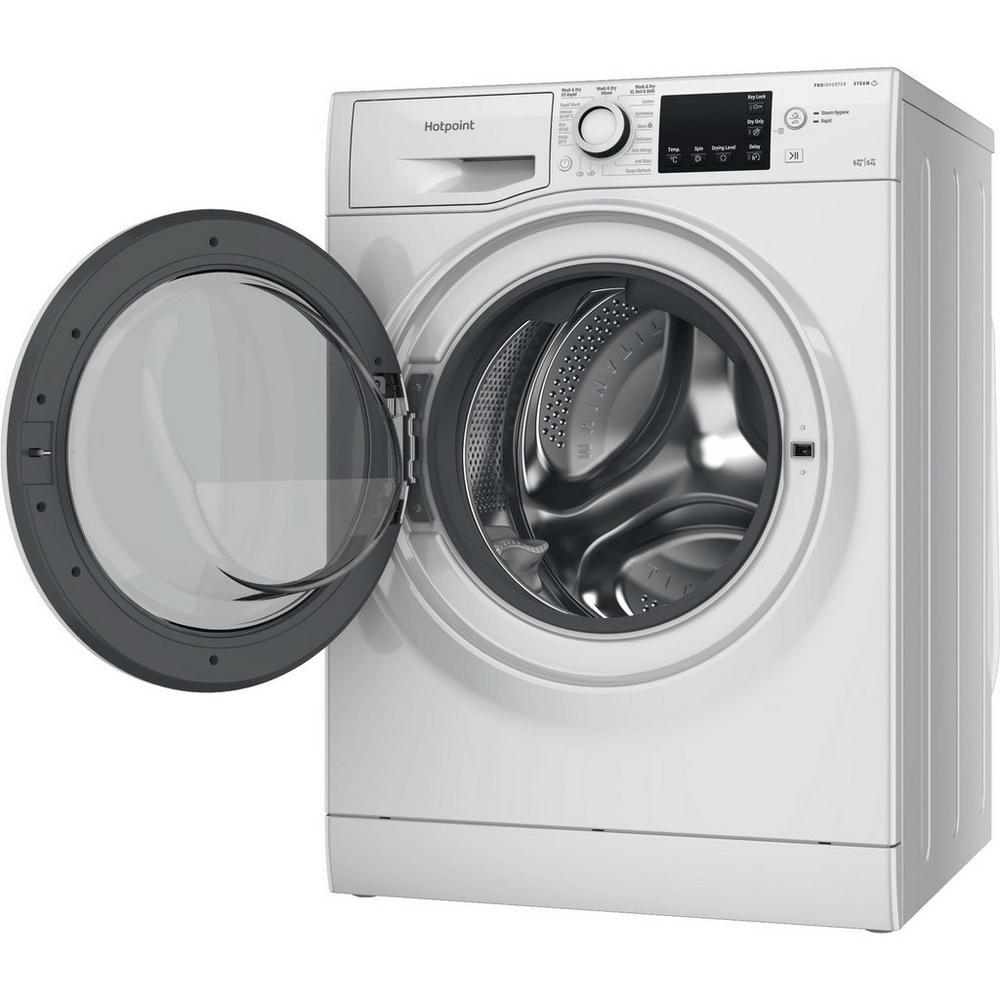 Hotpoint NDBE9635WUK 9kg/6kg 1400 Spin Washer Dryer - White