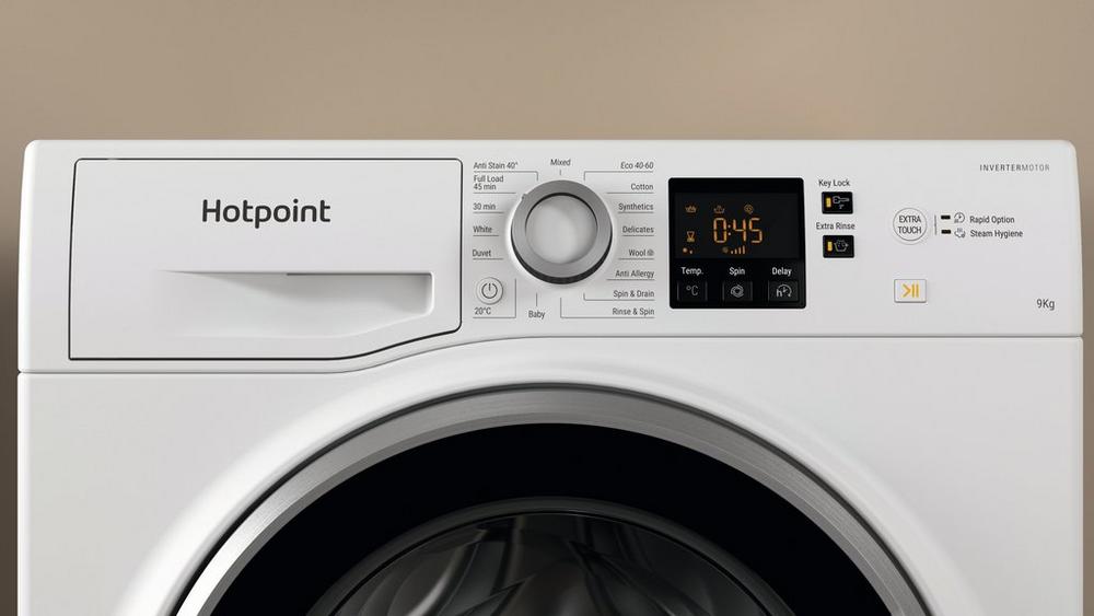 Hotpoint NSWE965CWSUKN 9kg 1600 Spin Washing Machine - White