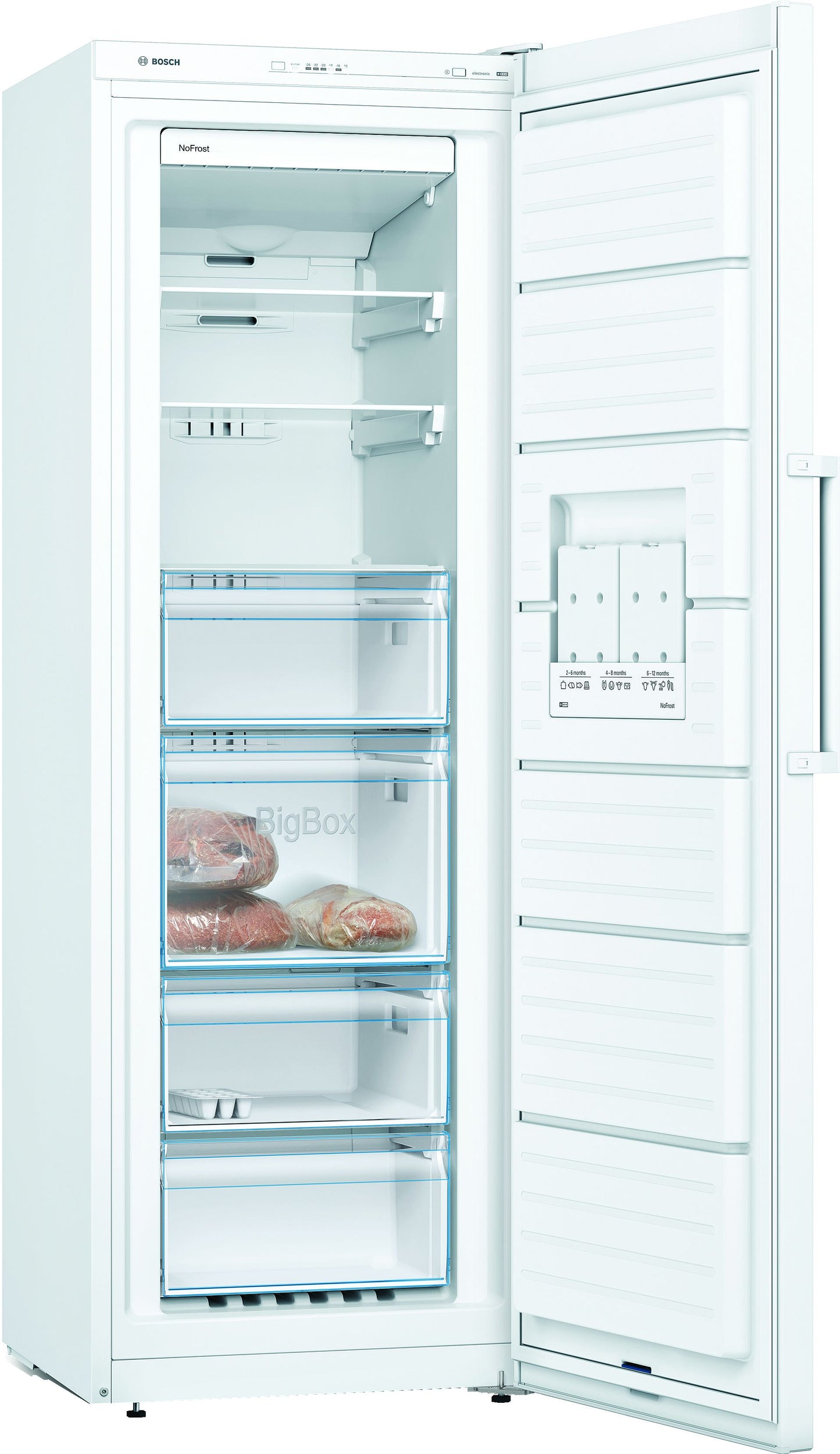 Bosch GSN33VWEPG Frost Free 176cm Tall Upright Freezer