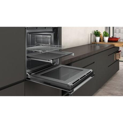 Neff B1ACE4HN0B Electric CircoTherm® Single Oven - Black/Steel