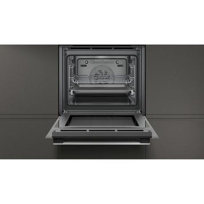 Neff B1ACE4HN0B Electric CircoTherm® Single Oven - Black/Steel