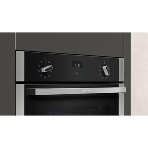 Neff B1ACE4HN0B Electric CircoTherm® Single Oven - Black/Steel