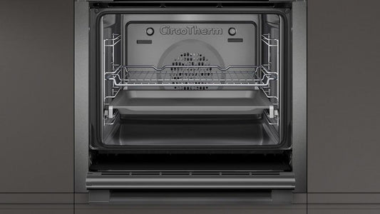 Neff B3ACE4HG0B 59.4cm Built In Electric Single Oven - Black with Graphite Trim