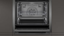 Load image into Gallery viewer, Neff B3ACE4HG0B 59.4cm Built In Electric Single Oven - Black with Graphite Trim
