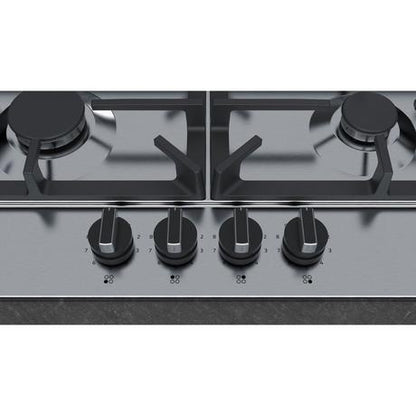Neff T26DS49N0 4 Burner Gas Hob Stainless Steel