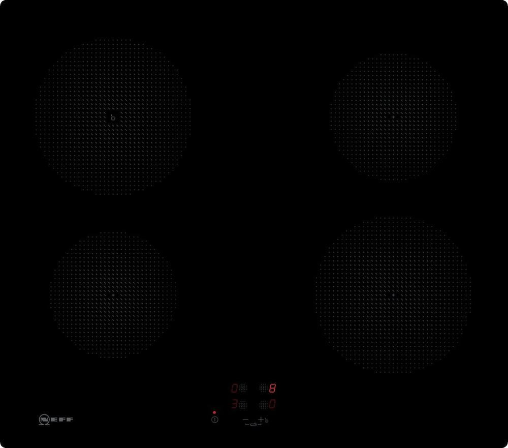 Neff T36CA50X1U 60cm 13Amp Plug Induction Hob - Black