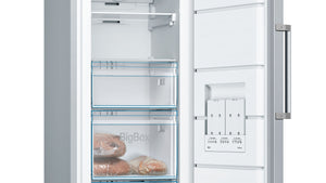 Bosch GSN29VLEP Serie 4, Free-standing freezer, 161 x 60 cm, Inox-look