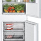 Bosch KIN85NSE0G Serie 2 Frost Free Integrated Fridge Freezer