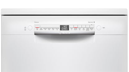 Bosch SMS2HVW64G Serie 2, Free-standing dishwasher, 60 cm, White