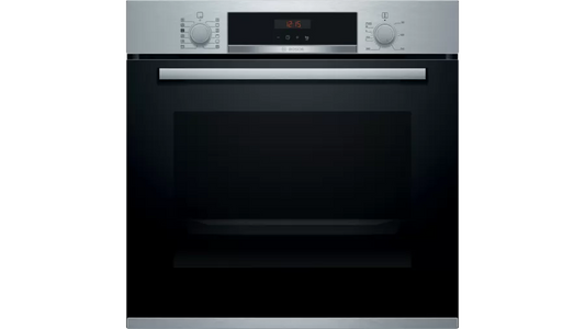 Bosch HRS574BS0B Serie 4 Pyrolytic Multifunction Single Oven