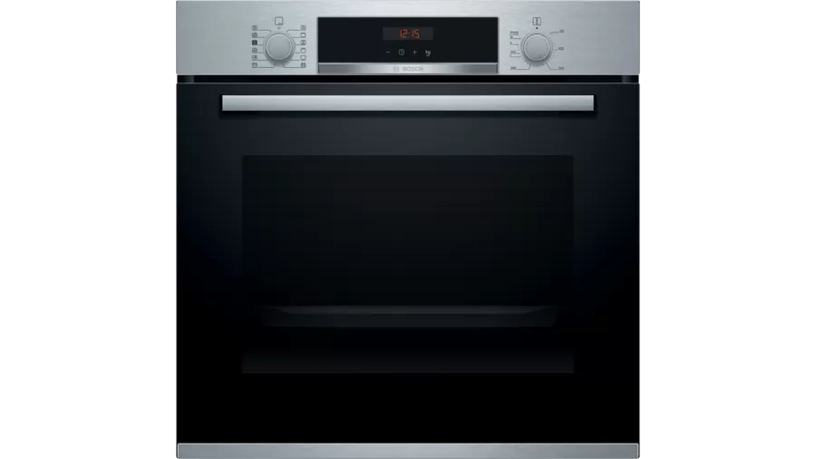 Bosch HRS574BS0B Serie 4 Pyrolytic Multifunction Single Oven