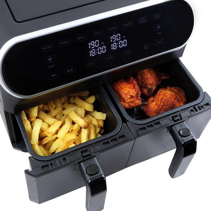 Statesman SKAF08017BK Digital Dual Zone Air Fryer - Black