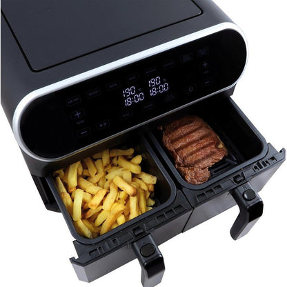 Statesman SKAF08017BK Digital Dual Zone Air Fryer - Black