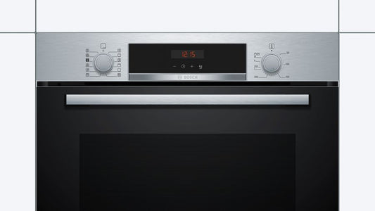 Bosch HRS574BS0B Serie 4 Pyrolytic Multifunction Single Oven