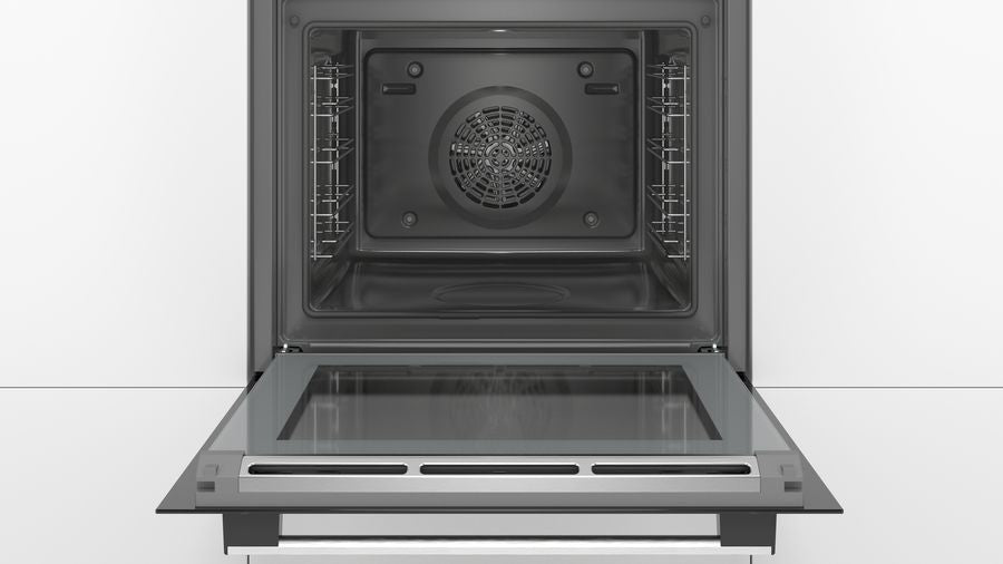 Bosch HRS574BS0B Serie 4 Pyrolytic Multifunction Single Oven