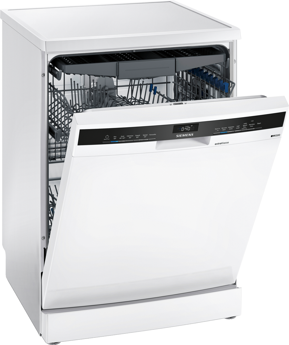 Siemens extraKlasse SN23HW64CG Full Size Dishwasher - White - 14 Place Settings