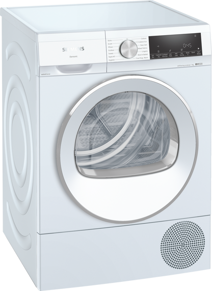 Siemens WQ45G202GB 9kg Heat Pump Tumble Dryer - White