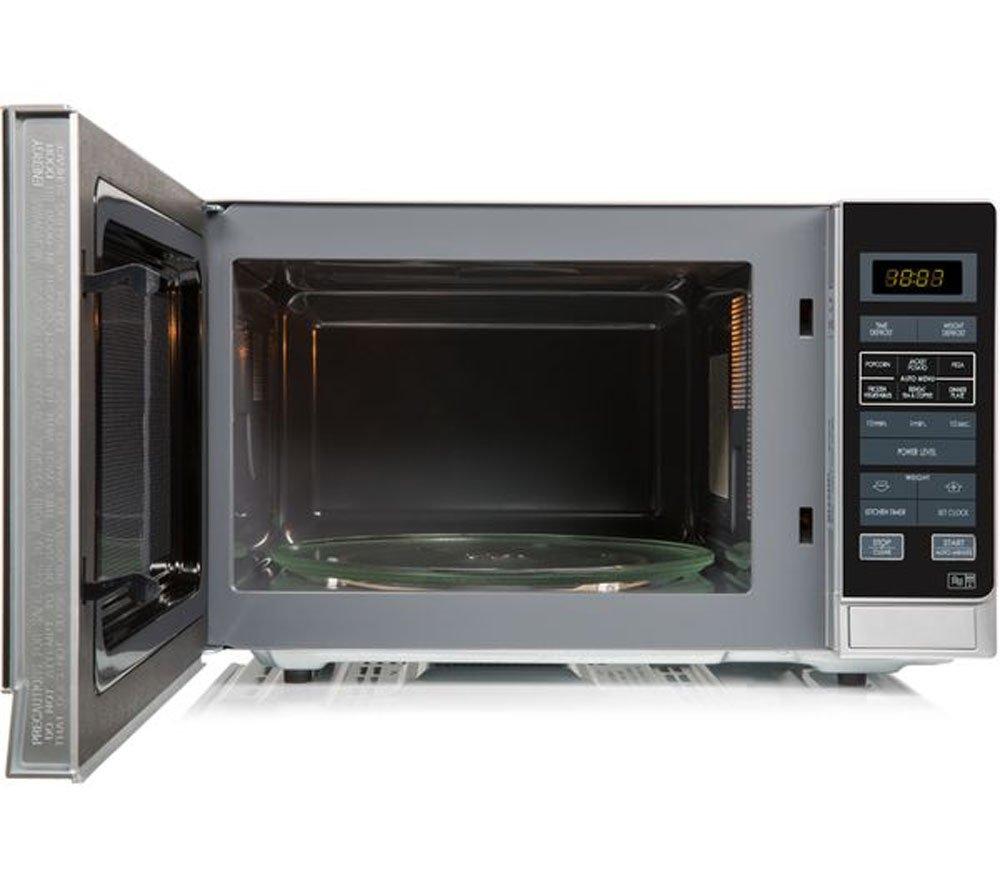 Sharp R372SLM 25 Litre Solo Microwave -Silver