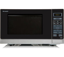 Load image into Gallery viewer, Sharp R372SLM 25 Litre Solo Microwave -Silver
