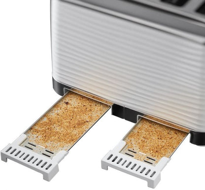 Russell Hobbs 24380 Inspire  4 Slot Toaster - White
