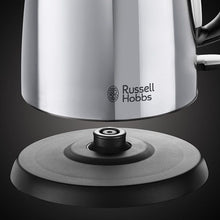 Load image into Gallery viewer, Russell Hobbs Classic Compact 1 Litre Stainless Steel Kettle 24990
