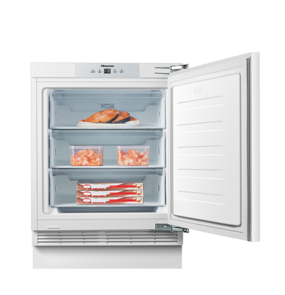 Hisense FUV126D4AW11  Integrated Static Undercounter Freezer